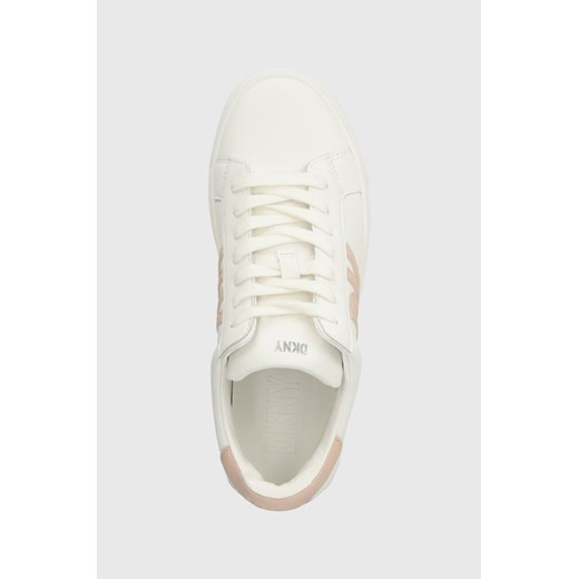 Dkny sneakersy skórzane ABENI kolor biały K3374256 39 ANSWEAR.com