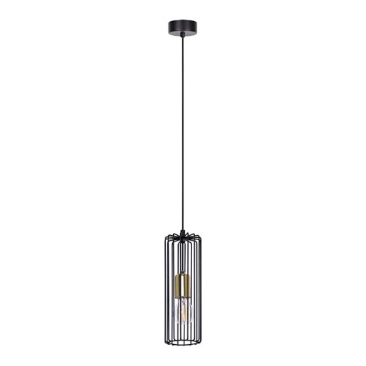 Czarno-złota lampa wisząca nad wyspę - S774-Kela Lumes One Size Edinos.pl