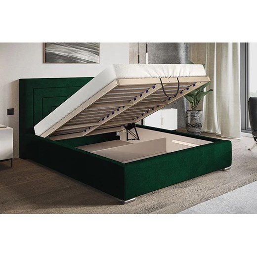 Łóżko tapicerowane 160x200 Vanger 4X - 36 kolorów Elior One Size Edinos.pl