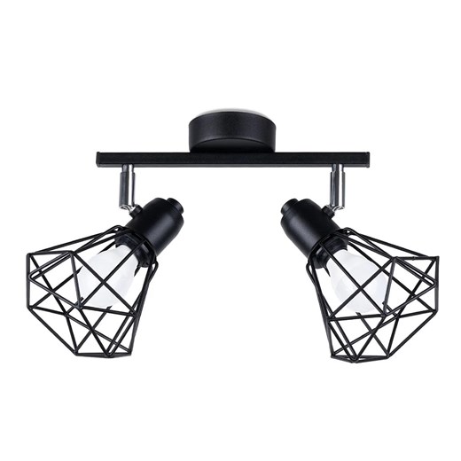 Czarny druciany plafon w stylu loft - A144-Elsa Lumes One Size Edinos.pl wyprzedaż