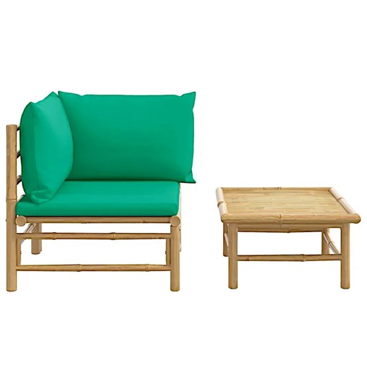 Elegancki zestaw ogrodowy z bambusa- Pattaya 3X Elior One Size Edinos.pl