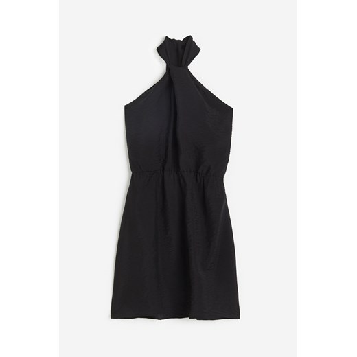 H & M - Sukienka z mocowaniem na karku - Czarny ze sklepu H&M w kategorii Sukienki - zdjęcie 172351570