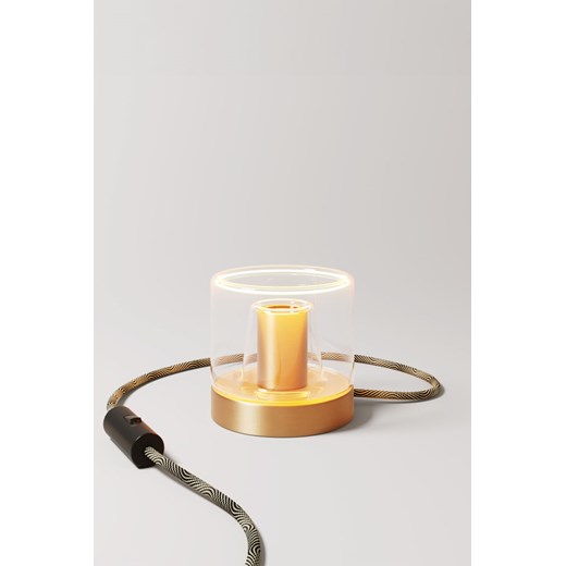 H & M - Lampa Stołowa Z Żarówką Mini Ghost - Brązowy ze sklepu H&M w kategorii Lampy stołowe - zdjęcie 172351654