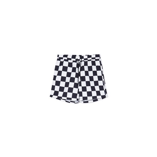 Cropp - Szorty kąpielowe szachownica - czarny ze sklepu Cropp w kategorii Kąpielówki - zdjęcie 172352532