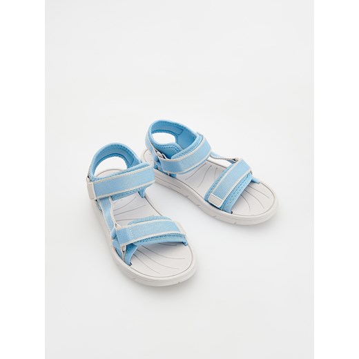 Reserved - Lekkie sandały na rzep - lawendowy ze sklepu Reserved w kategorii Sandały dziecięce - zdjęcie 172352910
