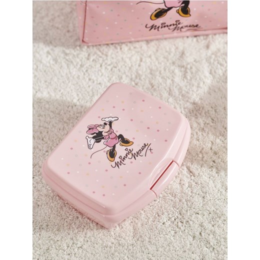 Sinsay - Pudełko śniadaniowe Myszka Minnie - różowy ze sklepu Sinsay w kategorii Naczynia dziecięce - zdjęcie 172353874