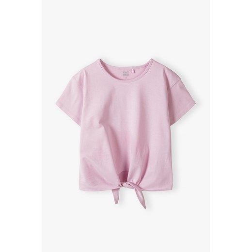 Różowy crop top dla dziewczynki - Limited Edition ze sklepu 5.10.15 w kategorii Bluzki dziewczęce - zdjęcie 172354412