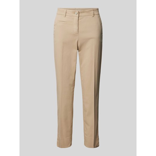 Spodnie materiałowe o kroju regular fit z kieszenią z wypustką model ‘Stella’ ze sklepu Peek&Cloppenburg  w kategorii Spodnie damskie - zdjęcie 172354733