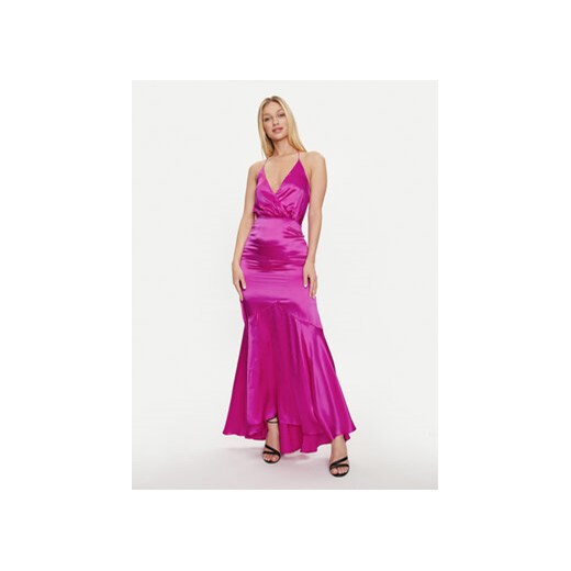 Marciano Guess Sukienka wieczorowa 4GGK56 9719Z Fioletowy Regular Fit ze sklepu MODIVO w kategorii Sukienki - zdjęcie 172355302