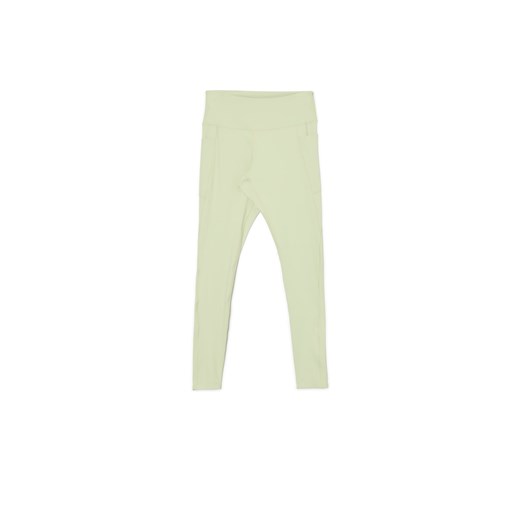 Cropp - Zielone legginsy - zielony ze sklepu Cropp w kategorii Spodnie damskie - zdjęcie 172356263