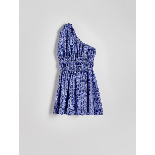 Reserved - Sukienka mini - niebieski ze sklepu Reserved w kategorii Sukienki - zdjęcie 172357260