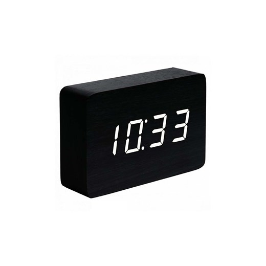 Gingko Design zegar stojący Brick Black Click Clock ze sklepu ANSWEAR.com w kategorii Zegary - zdjęcie 172357812