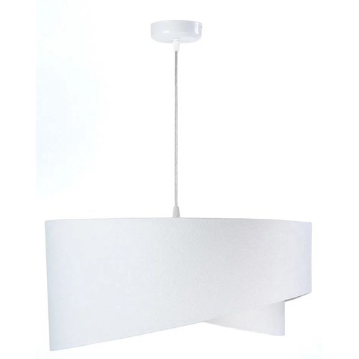 Biało-liliowa asymetryczna lampa wisząca - EX990-Rezi Lumes One Size Edinos.pl