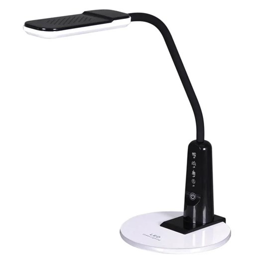 Czarna lampka na biurko LED dotykowa - S264-Olito ze sklepu Edinos.pl w kategorii Lampy stołowe - zdjęcie 172359232