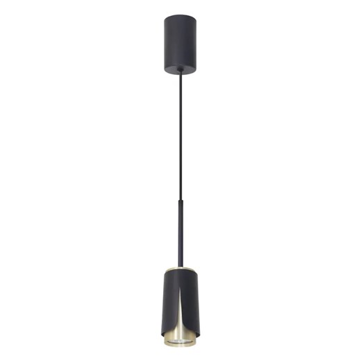 Czarno-złoty loftowy zwis - K418-Fiosa ze sklepu Edinos.pl w kategorii Lampy wiszące - zdjęcie 172359854