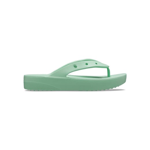 Crocs Japonki &quot;Classic Platform&quot; w kolorze zielonym ze sklepu Limango Polska w kategorii Klapki damskie - zdjęcie 172362250