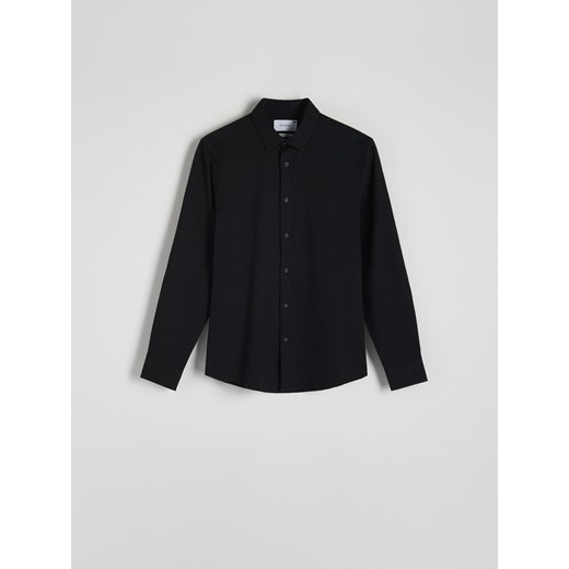 Reserved - Koszula super slim fit - czarny Reserved M Reserved