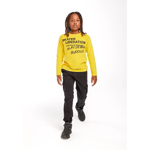 Minoti Koszulka w kolorze żółtym ze sklepu Limango Polska w kategorii T-shirty chłopięce - zdjęcie 172367031
