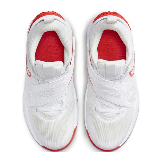 Nike Buty sportowe &quot;Team Hustle D 11&quot; w kolorze biało-czerwonym Nike 37,5 okazyjna cena Limango Polska