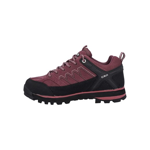 Czerwone buty trekkingowe damskie CMP na jesień 