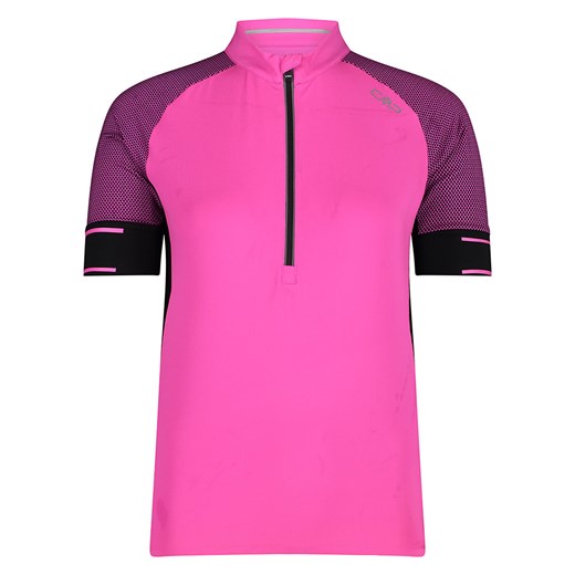 CMP Koszulka kolarska w kolorze czarno-różowym ze sklepu Limango Polska w kategorii Bluzki damskie - zdjęcie 172368574