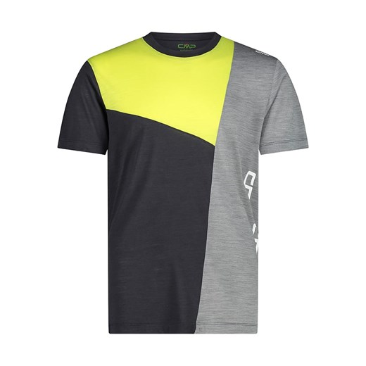 CMP Koszulka funkcyjna w kolorze czarno-szarym ze sklepu Limango Polska w kategorii T-shirty męskie - zdjęcie 172369284