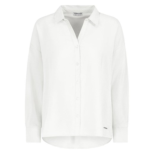 Sublevel Bluzka w kolorze białym ze sklepu Limango Polska w kategorii Koszule damskie - zdjęcie 172369552