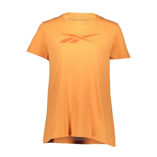 Reebok Koszulka w kolorze pomarańczowym ze sklepu Limango Polska w kategorii Bluzki damskie - zdjęcie 172369784