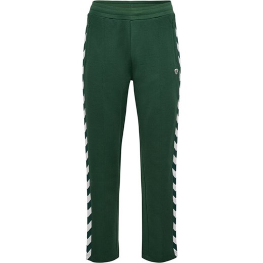 Hummel Spodnie dresowe w kolorze zielonym ze sklepu Limango Polska w kategorii Spodnie męskie - zdjęcie 172370220