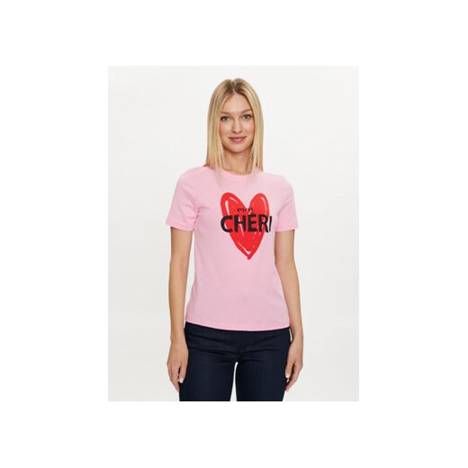 ONLY T-Shirt Loovi 15316996 Różowy Regular Fit ze sklepu MODIVO w kategorii Bluzki damskie - zdjęcie 172370594