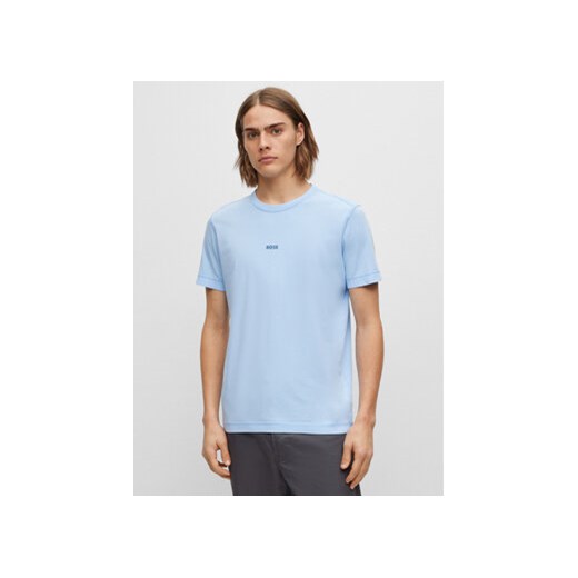 Boss T-Shirt Tokks 50502173 Błękitny Regular Fit ze sklepu MODIVO w kategorii T-shirty męskie - zdjęcie 172370604