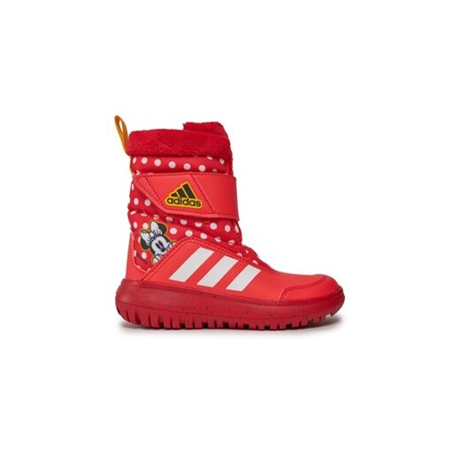 adidas Śniegowce Winterplay x Disney Shoes Kids IG7188 Czerwony ze sklepu MODIVO w kategorii Buty zimowe dziecięce - zdjęcie 172370624
