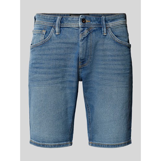 Szorty jeansowe o kroju regular fit z 5 kieszeniami ze sklepu Peek&Cloppenburg  w kategorii Spodenki męskie - zdjęcie 172372223