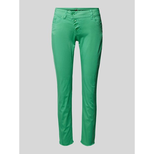 Spodnie o kroju slim fit z 5 kieszeniami model ‘Malibu’ ze sklepu Peek&Cloppenburg  w kategorii Spodnie damskie - zdjęcie 172372350