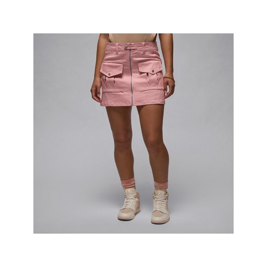 Damska spódnica utility Jordan - Różowy ze sklepu Nike poland w kategorii Spódnice - zdjęcie 172372560