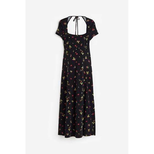 H & M - MAMA Sukienka z dekoltem karo - Czarny ze sklepu H&M w kategorii Sukienki ciążowe - zdjęcie 172372580