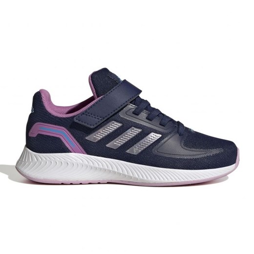 Buty adidas Runfalcon 2.0 Jr HR1537 niebieskie ze sklepu ButyModne.pl w kategorii Buty sportowe dziecięce - zdjęcie 172372690