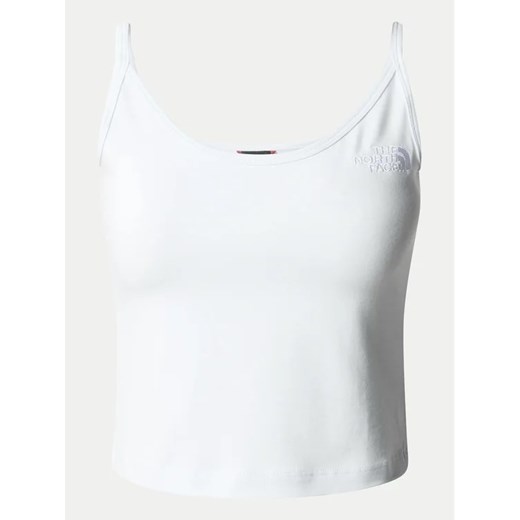 The North Face Top NF0A55AQ Niebieski Cropped Fit The North Face XS MODIVO