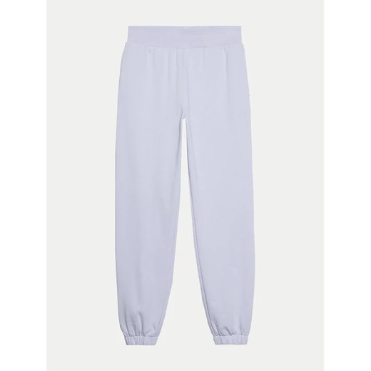 4F Spodnie dresowe 4FWSS24TTROF666 Fioletowy Regular Fit M wyprzedaż MODIVO