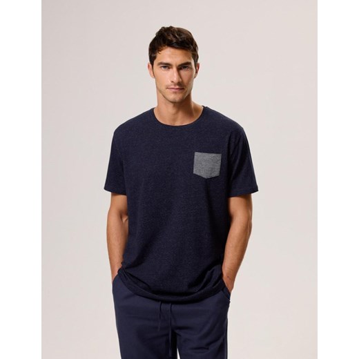 Koszulka LISBON 01 Granat M ze sklepu Diverse w kategorii T-shirty męskie - zdjęcie 172373261