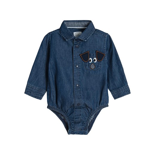 COOL CLUB Body w kolorze granatowym - id: 15408688 - marki Cool Club - 172373674 COOL CLUB Body w kolorze granatowym ze sklepu Limango Polska w kategorii Body niemowlęce - zdjęcie 172373674