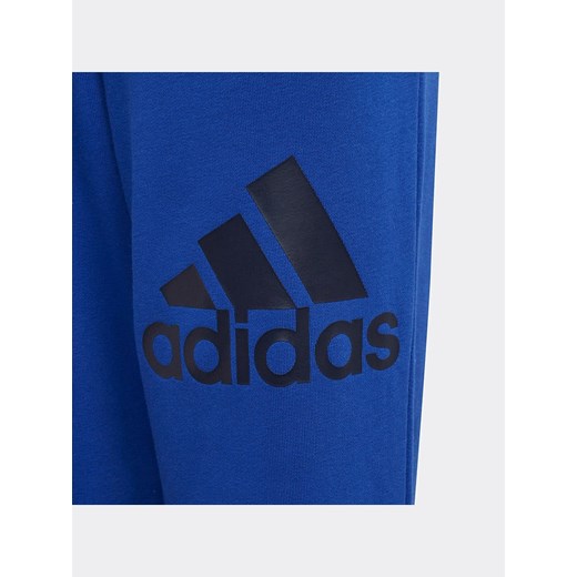 Niebieskie spodnie chłopięce Adidas 