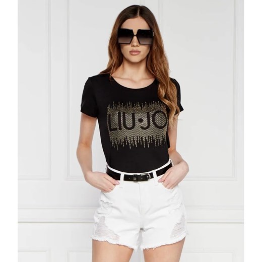 Liu Jo Beachwear T-shirt | Regular Fit XS Gomez Fashion Store okazyjna cena