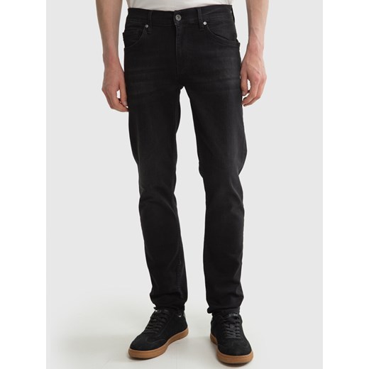 Spodnie jeans męskie skinny czarne Deric 950 ze sklepu Big Star w kategorii Jeansy męskie - zdjęcie 172375412