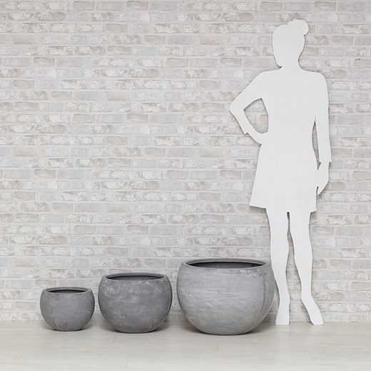 Doniczka Riley ⌀50cm Dekoria One Size dekoria.pl