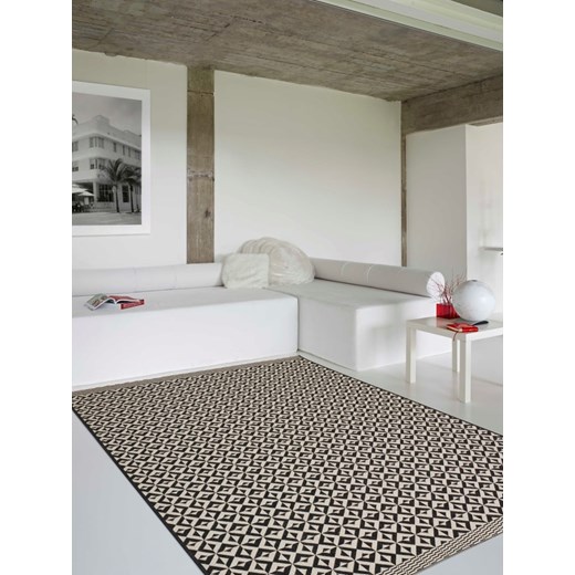 Dywan Modern Geometric black/wool 160x230cm Dekoria One Size dekoria.pl