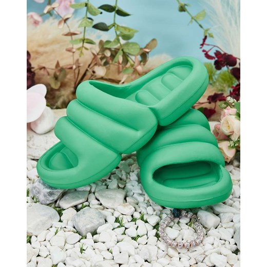 Royalfashion Damskie klapki gumowe Gammad Royalfashion.pl 39 royalfashion.pl promocyjna cena
