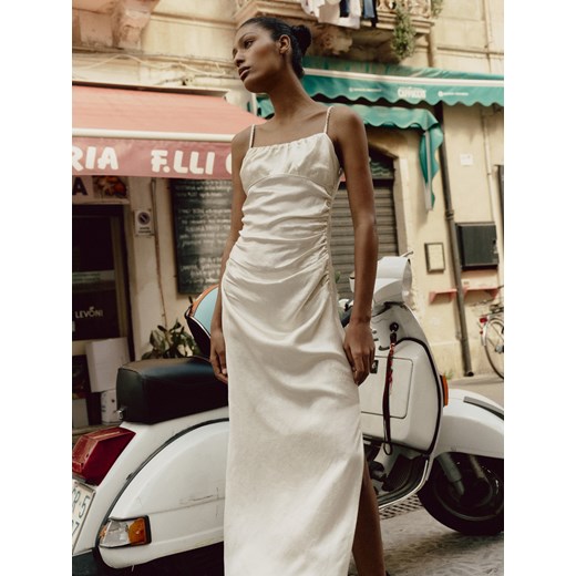 Reserved - Sukienka NAIA - złamana biel ze sklepu Reserved w kategorii Sukienki - zdjęcie 172378224