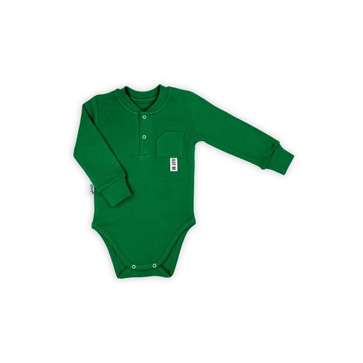 Zielone body chłopięce z długim rękawem ze sklepu 5.10.15 w kategorii Body niemowlęce - zdjęcie 172378792