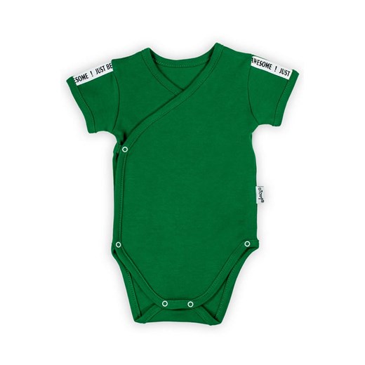 Zielone body kopertowe chłopięce z krótkim rękawem ze sklepu 5.10.15 w kategorii Body niemowlęce - zdjęcie 172378861